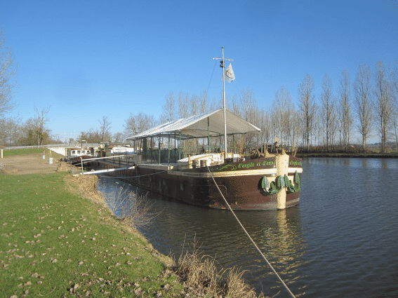 canal de Roanne à Digoin, bateau d'argile et d'eau, francis dumelié