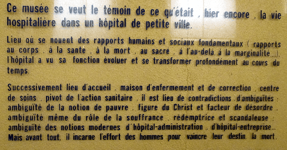musée hospitalier de Charlieu