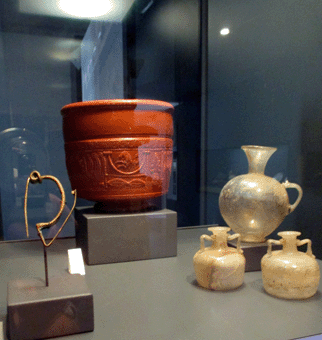 musée de Lezoux, francis dumelié, poterie du fil de l'eau, bateau d'argile et d'eau, Hugues Vertet