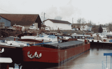  francis dumelie, bateau d'argile et d'eau, canal de la marne à la saône